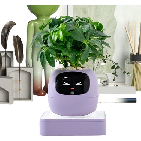 Blumentopf mit Assistent Pflegeanleitung für Pflanzen mit (1/5)