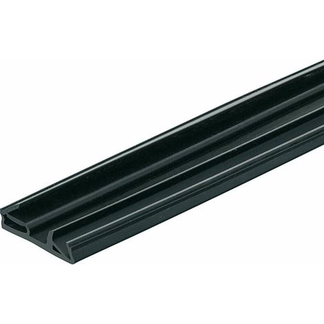 Joint d'isolation porte entrée DIN 18095 – Silicone noir 1m – Largeur 12mm – Calfeutrage pour portes avec pivot défavorable (1/2)