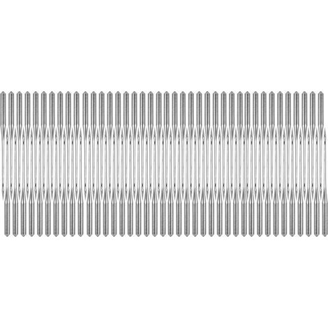 Aiguilles à broder domestiques universelles en acier inoxydable, 100 pièces, Machine à coudre 65/9 (1/5)