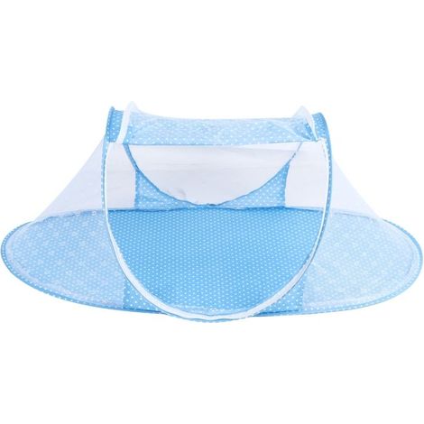 HOXILEELEOFilet de lit pliable pour bébé, literie pour bébé, moustiquaire portable pour bébé, fournitures d'été pour enfants (1/5)