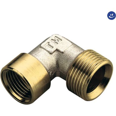 Tiemme - Raccordo Curvo/Gomito Femmina 3/4" Per Kit Multistrato/Rame