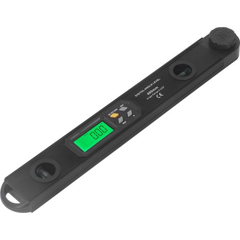 Digitales Winkelmessgerät aus Aluminium (400 mm) mit LCD-Anzeige, Handwasserwaage für Holzbearbeitung und Heimwerkerprojekte, Präzisionswerkzeug (1/5)