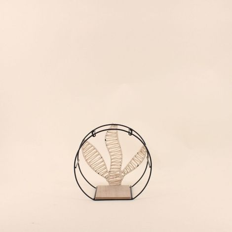 Etagère forme fleur 22x21cm
