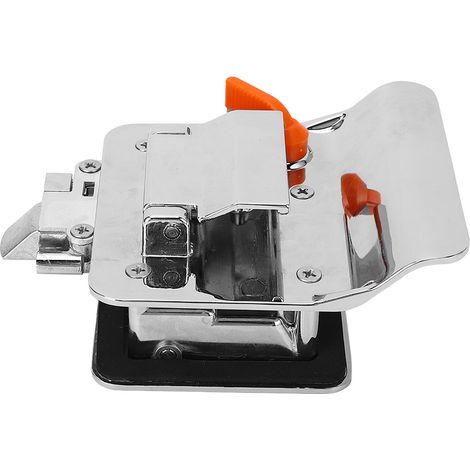 Serrure de porte de camping-car en métal plaqué avec 2 clés. Technologie de verrouillage avancée. Verrouillage sécurisé pour caravanes, camping-cars et camions. (1/5)