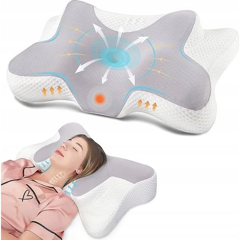 Cuscino ortopedico per il collo Donama, in memory foam, ergonomico (1/5)