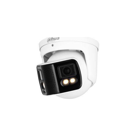 IPC-PDW5849-A180-E2-ASTE - Globo ocular IP con IA de 180°, 2x4 MP, 2x3,6 mm, LED, micrófono a todo color