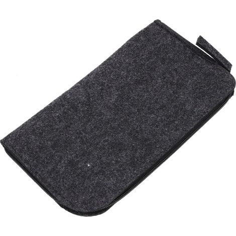 Pochette Noir en Poterie Outils Rangement pour Feutre Pochette de Rangement pour Outils, pour Sculpture en Argile, Design Simple (1/5)