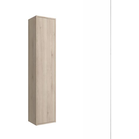 Columna de baño suspendida natural 30x140 cm con una puerta - Olympus (1/3)