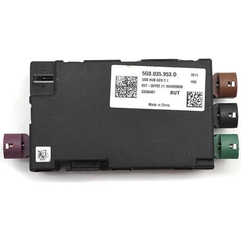 Modulo splitter per auto 5G0035953D per B8 per adattatore convertitore hub USB 5G0 035 953 D (1/2)