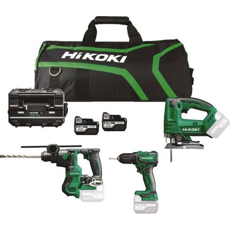 Bohrhammer-Set 70Nm 18V + SDS+ Bohrhammer 18V 18mm + Winkelschleifer ø125mm