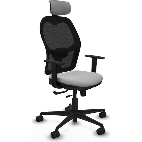 Silla de oficina piqueras y crespo Jorquera negro cómoda duradera (1/2)