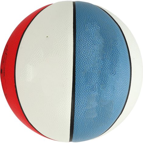 Ballon de basket pour enfants, taille 7, mini ballon de basket en caoutchouc haute élasticité pour l'entraînement en maternelle, idéal pour l'intérieur et l'extérieur (1/5)