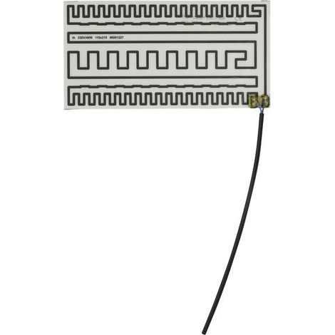 Thermo TECH Poliestere Lamina riscaldante 230 V 40 W (L x L) 210 mm x 110 mm