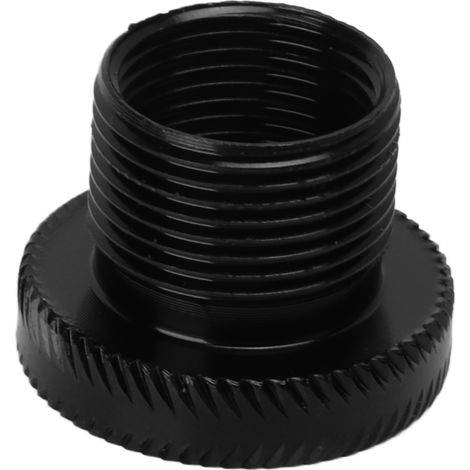 Ölfilteradapter für Autos, Metall, universell, schwarz, Schraubanschluss, Kfz-Zubehör, 5/8-24 auf M14x1L (1/5)