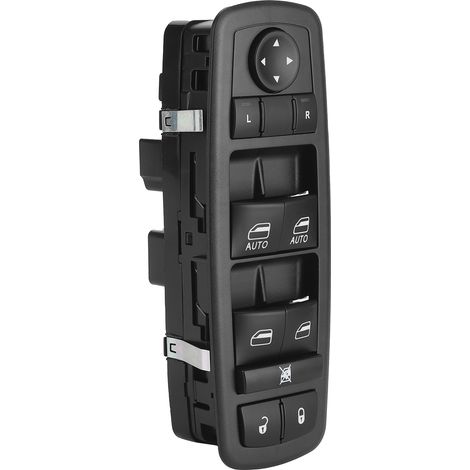 Bouton de commande de lève-vitre électrique avant gauche pour Dodge Ram 1500/2500/3500 04602533AF (1/5)