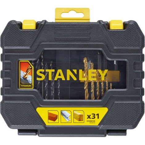 31-teiliges Set zum Bohren und Schrauben STANLEY® (1/4)