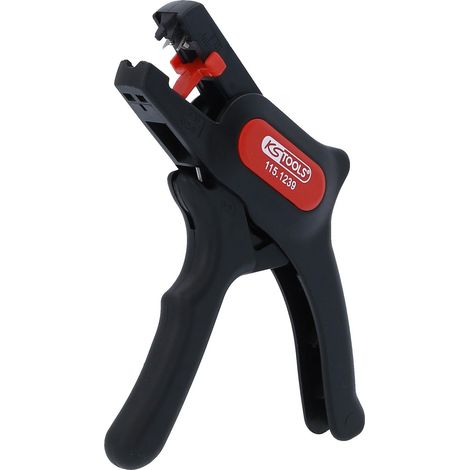Kstools – Pince à dénuder automatique 0,2-6mm – Dénudage précis pour fils multibrins – Longueurs de butées ajustables 3-20mm – Pour cuivre et aluminium (1/4)