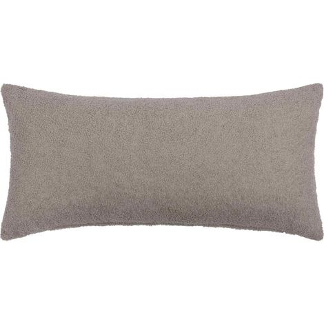vidaXL Funda de almohada 2 pcs HEERLEN Gris Claro 40 x 80 cm Bouclé (1/2)