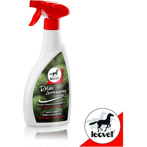 RELAX AROMASPRAY 550 ml Rilassante per cavalli da spruzzare in ambiente prima di situazioni in cui si prevede nervosismo