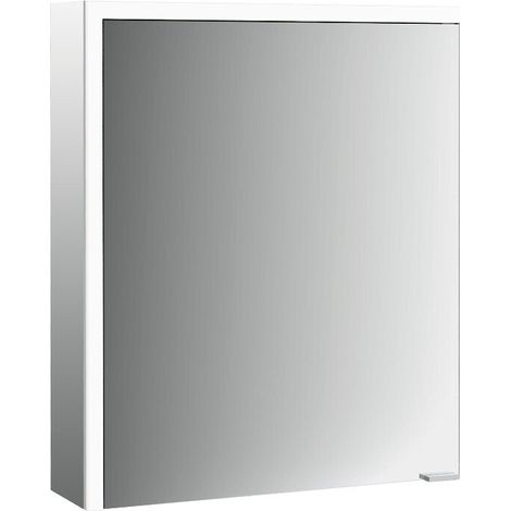 emco prime 3 armario con espejo, 600mm, 1 puerta con tope a la (1/5)