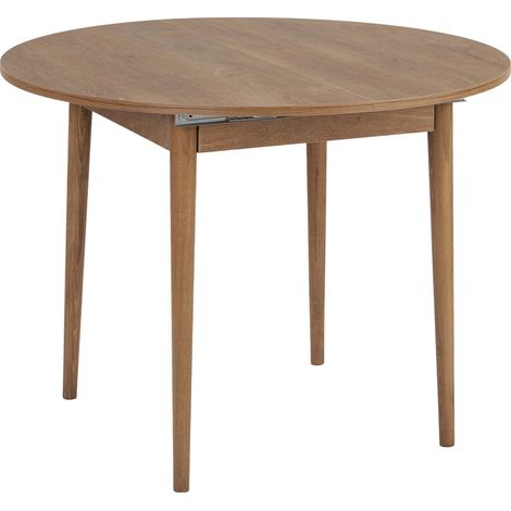 Tavolo da pranzo allungabile in legno "Viona" 100 x 100 x 75 cm - Le chêne de Kafka