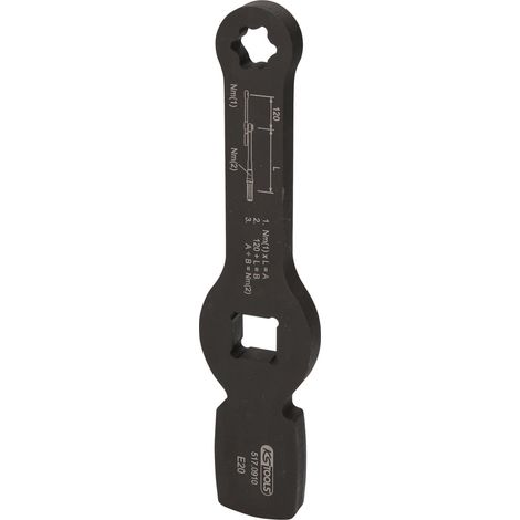 KS Tools 3/4 Schlag-Torx-E-Schlüssel mit 2 Schlagflächen, E20 (1/5)