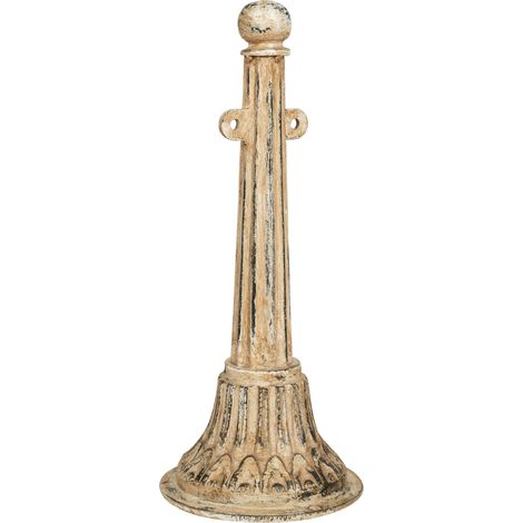 Borne en fonte finition antique