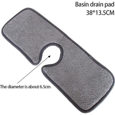 Ensemble de 3 protections anti-éclaboussures en microfibre pour évier de cuisine (1/3)