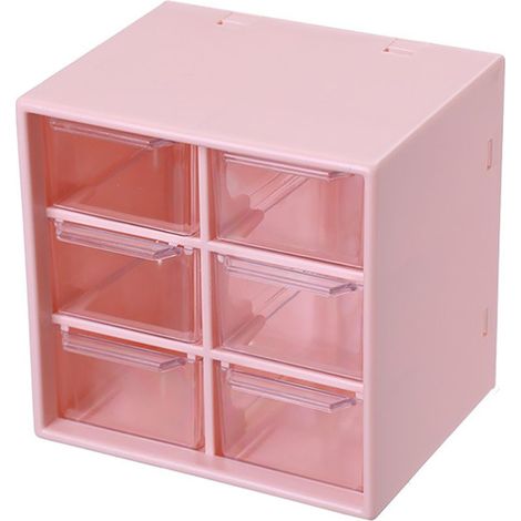 Aufbewahrungsbox mit herausnehmbaren Schubladen – für Bürobedarf, Zubehör und Kleinteile – 1 Stück (1/5)