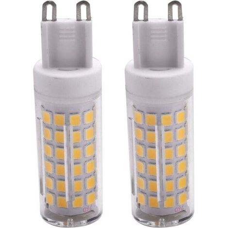 Ampoule LED G9 10W Blanc Naturel 100 Ampoules Céramique Grand Angle Sans Scintillement (1/4)