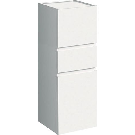 Geberit Mittelhochschrank RENOVA PLAN 1050x390x360mm Lack weiß hochglanz