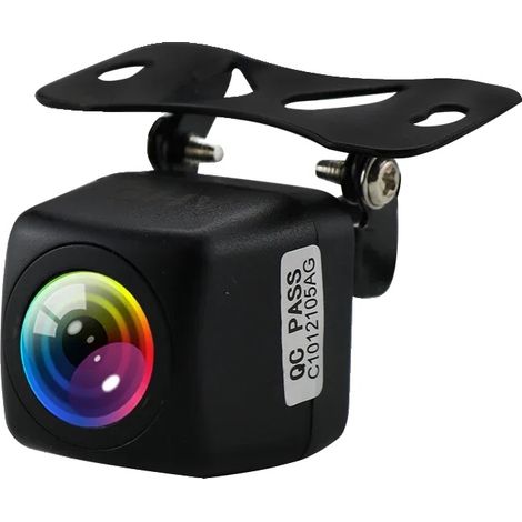 Telecamera posteriore, visione notturna, impermeabile, obiettivo fisheye, 12V (1/2)