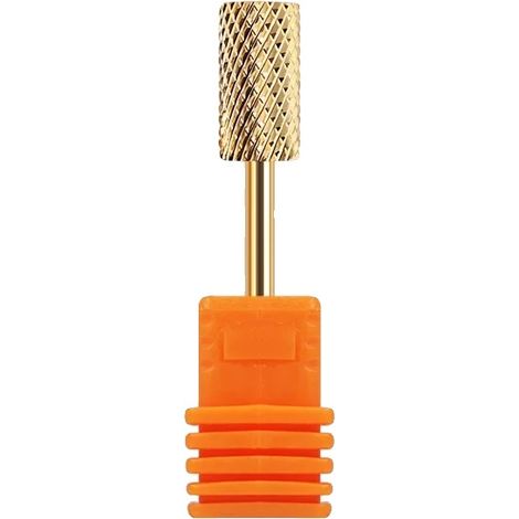 Punte per trapano per unghie, in carburo di tungsteno, con opzioni di molatura versatili, acciaio inossidabile A11-C Gold. (1/2)