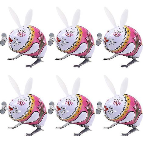 Lot de 6 lapins sauteurs pour enfants (1/3)