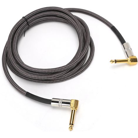 Câble Audio Guitare JORINDO 6.35mm, Ligne de Connexion Instrument 1/4in, Longueur 3m / 9.8ft, Modèle JD6215 (1/5)