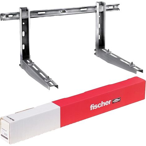 Mensola per climatizzatori inox staffe condizionatore 450x400x800 45cm fischer