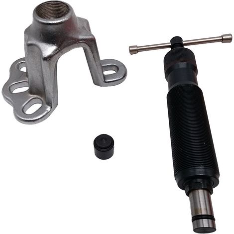 Conjunto de moyeu de roue hidráulica desmontaje y ensamblaje de roulement de moyeu de roue automóvil herramienta de reparación automóvil conjunto de extractores 3 piezas (1/3)