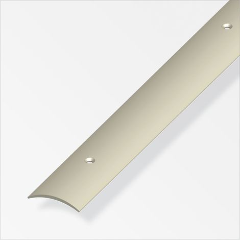 alfer Übergangsprofil 1 m, 30 x 5 mm PVC (Kunststoff) glatt braunbeige Übergangsprofil (1/2)