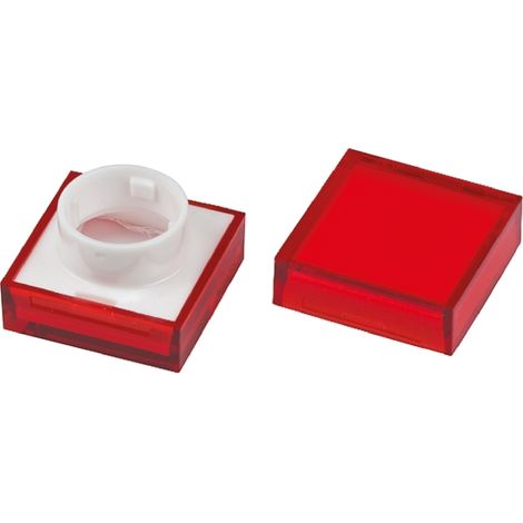 Lentille Rouge RS PRO de forme carrée pour Série ADA16
