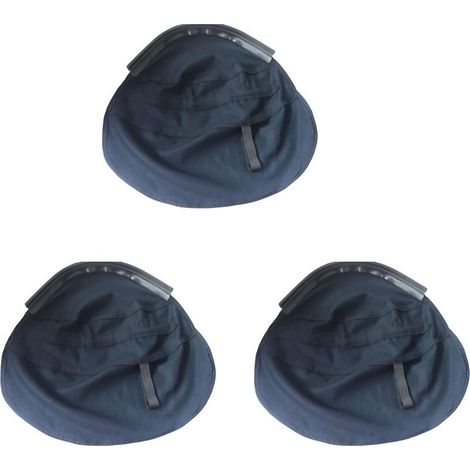 3X Bavoir de Casquette de Soudage Facile à Installer, Anti-Interférences Anti-Rétro-Éclairage, Casquette de Soudeur, Casquettes de Protection pour Femmes et (1/5)