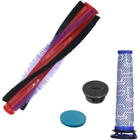 FENOPLASTICAFOREHILL 185mm Brosse à Rouleau pour Dyson V6 SV03 DC62 Filtre 963830-01 Slim Balai Bouchon 965665-03 Animal Extra DC58 DC59 DC61 Accessoires (1/5)
