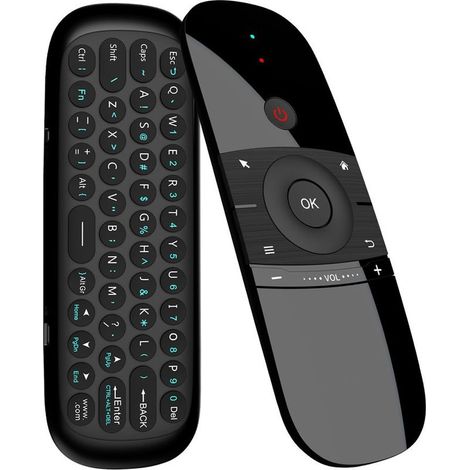 2.4 GHz Wireless Air Mouse Remote Control – 45-Key Built-in Keyboard – 6-Axis Gyro Sensor – Compatible with Android TV and PC (1/5)