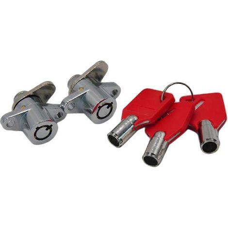Ensemble de serrures et clés pour sacoches rigides Touring Glide 2014-2018 (neuf) (1/5)