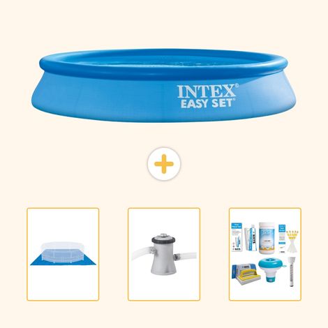 Intex Piscine Easy Set Ronde - 305x61 cm - 4-pièces  S21290 (1/4)