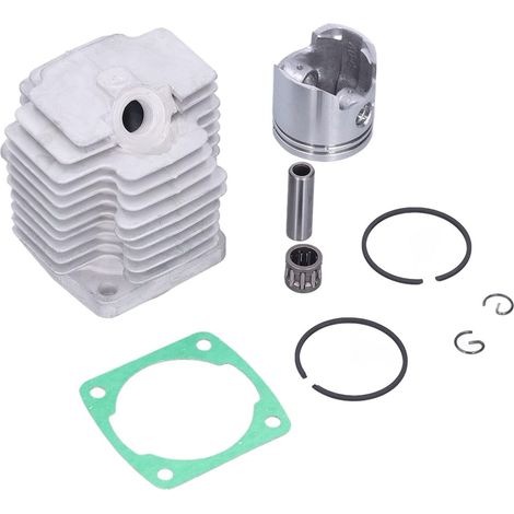 Cylindre Piston Kit de Remplacement, Augmenter L'efficacité Thermique, Facile à Installer Mini Moto Dirt ATV Quad Vélos de Poche Minimoto Moto, en Métal de (1/5)