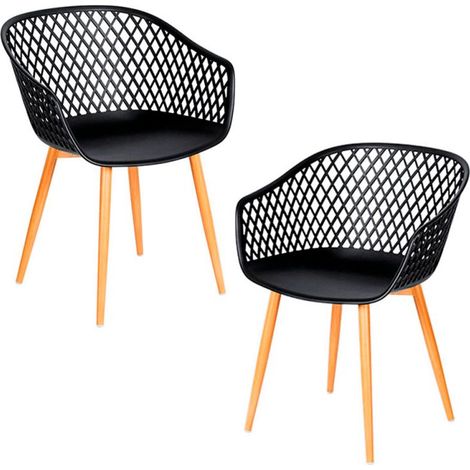 Packs Sillas Comedor - Pack 2 Sillas Ive - Negro