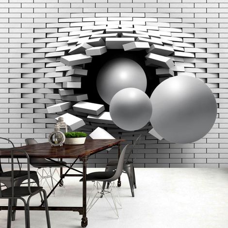 Papier peint Une autre brique dans le mur - 200 x 140 cm