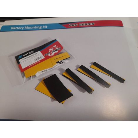 Kit de joints d'étanchéité anti-vibrations pour batterie Artein - Montage sur véhicule
