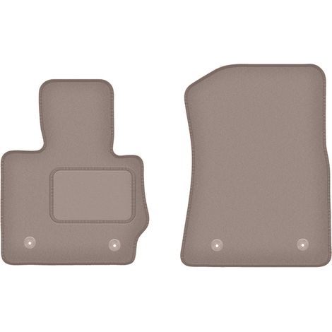 Tapis avant beiges pour : BMW X3 F25 SUV (2010-2017)