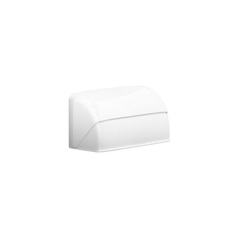 Blanc Boîtier Étanche pour Prise Interrupteur Capot de Protection Double Prise Protège la Prise des Influences Environnementales Telles que la Poussière et l'Humidité